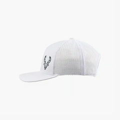 Richardson Trucker Hat – White Body, White Mesh