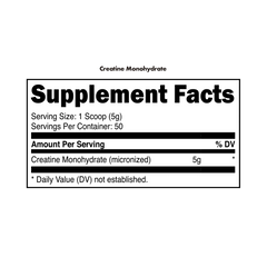 Creatine Monohydrate
