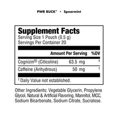 PWR Buck Energy Pouches