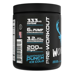 WOKE AF Pre-Workout - BKFC Ice Cold