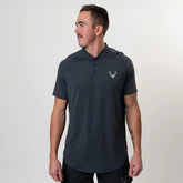 Lined Golf Mock Polo