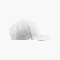 Richardson Trucker Hat – White Body, White Mesh