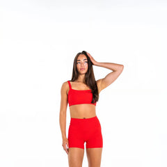 Ribbed Bike Short 5"