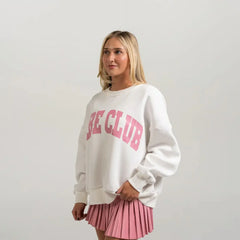 Babe Club Crewneck - Oversized Crewneck Sweater