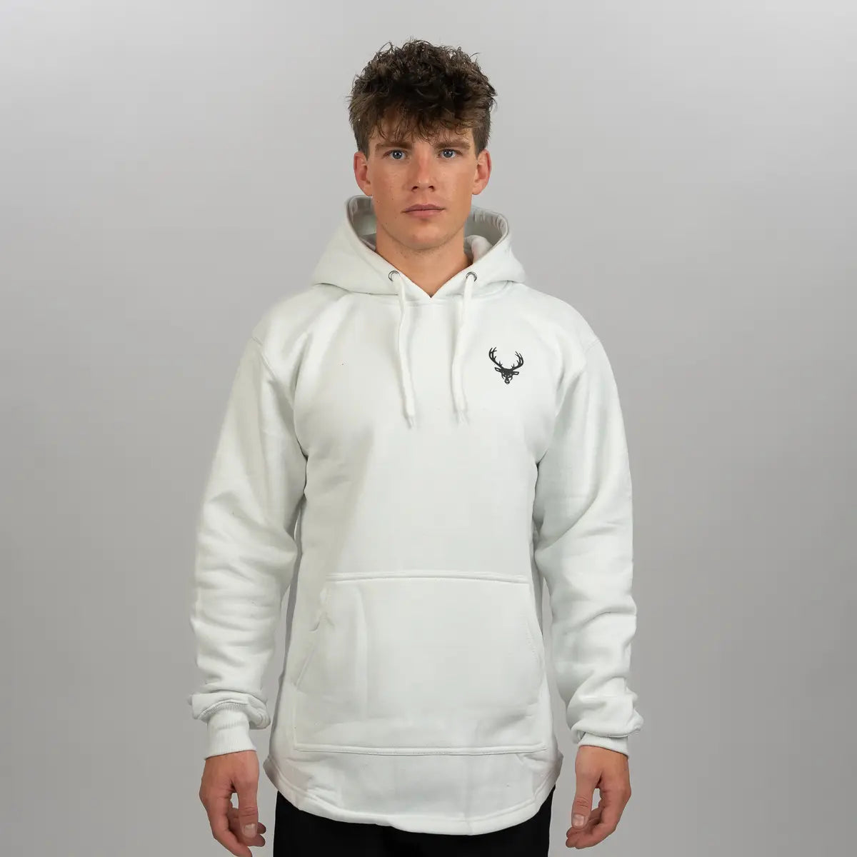 Curved Hem Hoodie