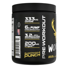 WOKE AF Pre-Workout - BKFC Bare Knuckle Punch
