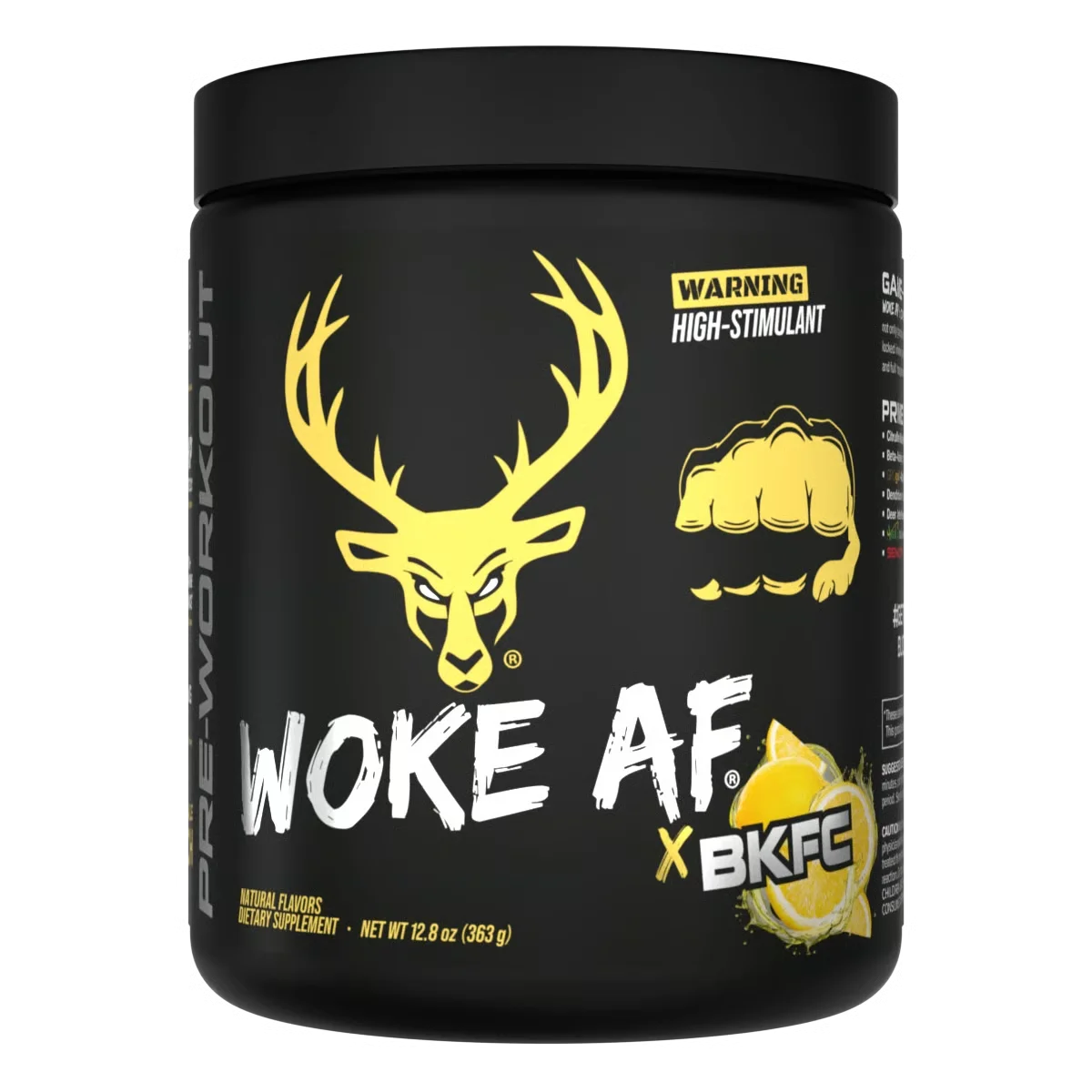 WOKE AF Pre-Workout - BKFC Bare Knuckle Punch