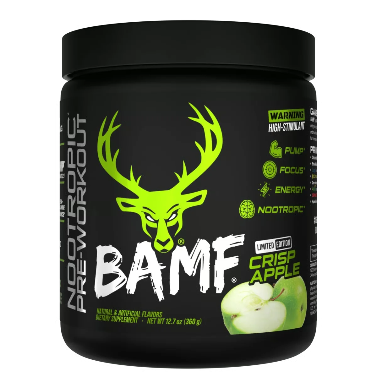 BAMF High Stimulant Nootropic Pre-Workout Limited-Time Flavors