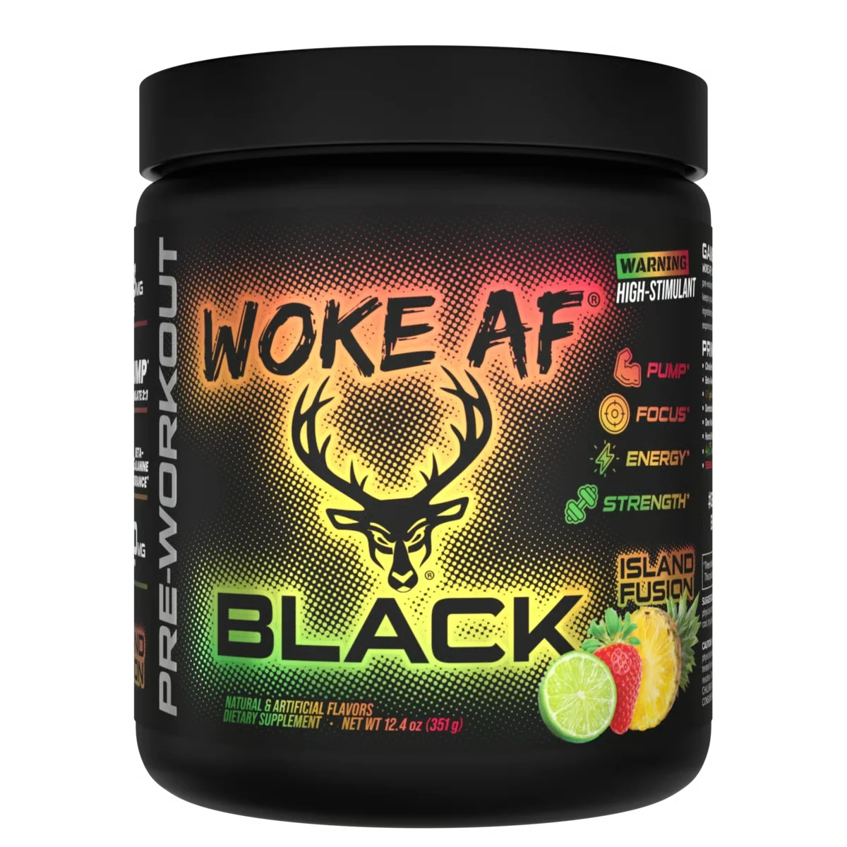 WOKE AF BLACK - High Stimulant Pre-Workout